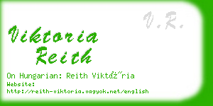 viktoria reith business card